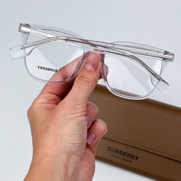 Burberry BE2361D 3024 BRAND NEW Eyeglasses Transparent Clear Square Unisex - Picture 3 of 11